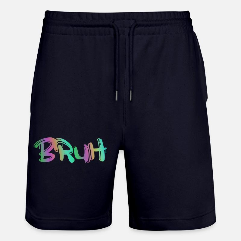 Bruh - Short de jogging bio TRAINER Stanley/Stella unisexe - marine foncé
