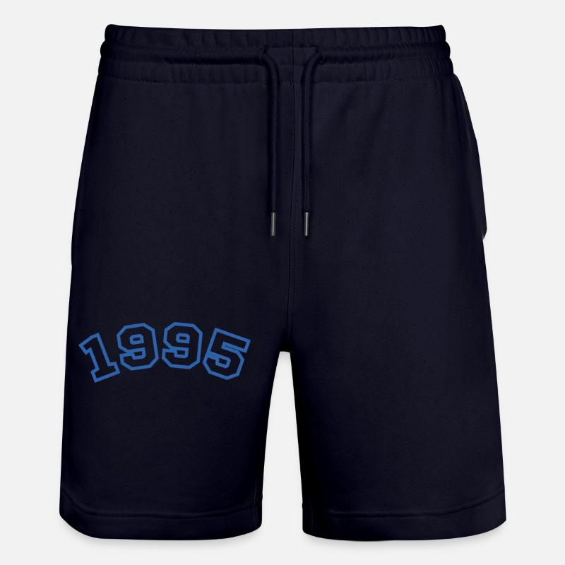 1995 bleu sport - Short de jogging bio TRAINER Stanley/Stella unisexe - marine foncé