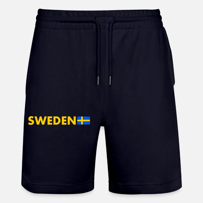 Suède - Short de jogging bio TRAINER Stanley/Stella unisexe - marine foncé
