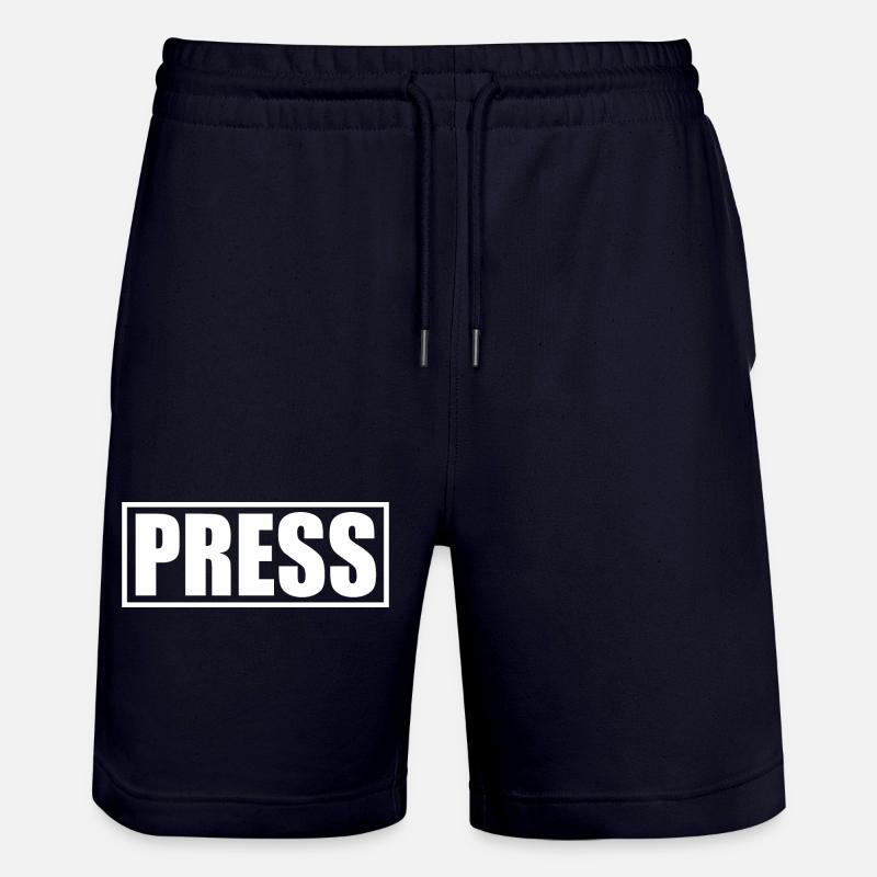 Press - Short de jogging bio TRAINER Stanley/Stella unisexe - marine foncé