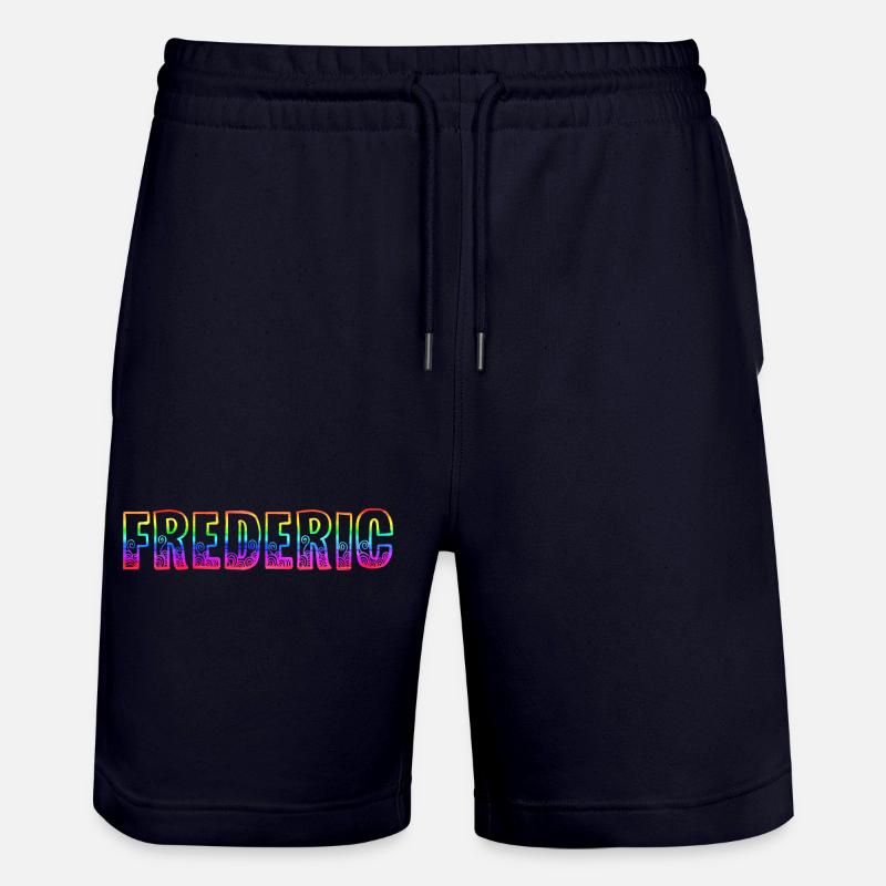 frederic rs arc-en-ciel - Short de jogging bio TRAINER Stanley/Stella unisexe - marine foncé
