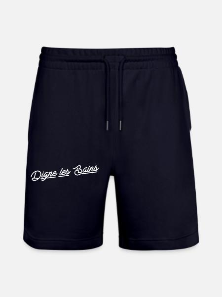 Digne les bains - Short de jogging bio TRAINER Stanley/Stella unisexe - marine foncé