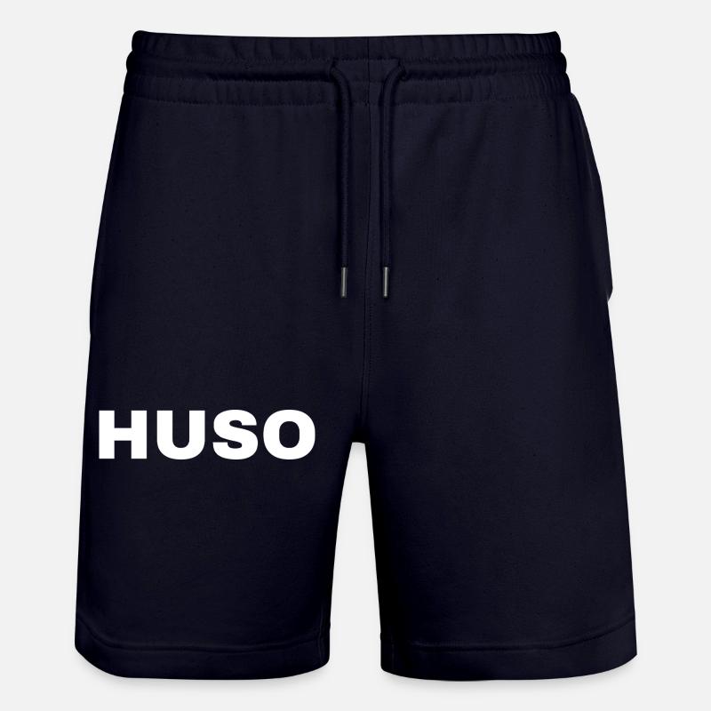 HUGSO - Stanley/Stella Unisex Bio Joggingshorts Trainer  - Dark navy