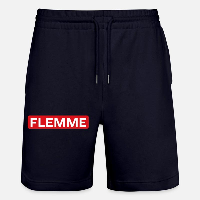 flemme - Short de jogging bio TRAINER Stanley/Stella unisexe - marine foncé