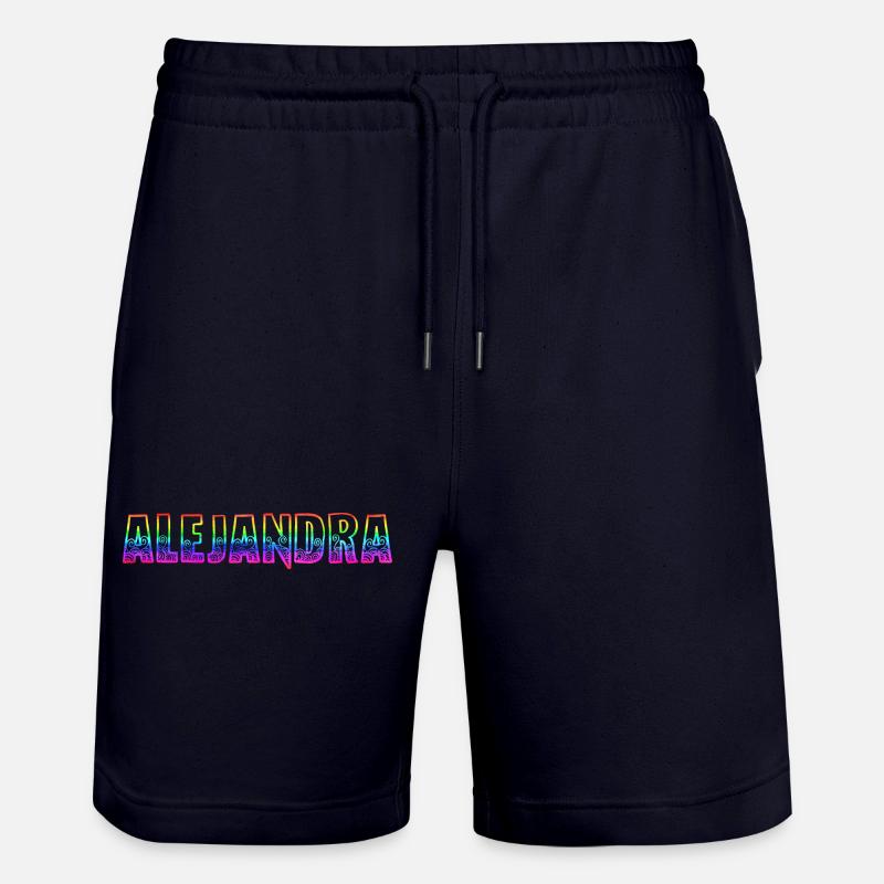 alejandra rs arc-en-ciel - Short de jogging bio TRAINER Stanley/Stella unisexe - marine foncé