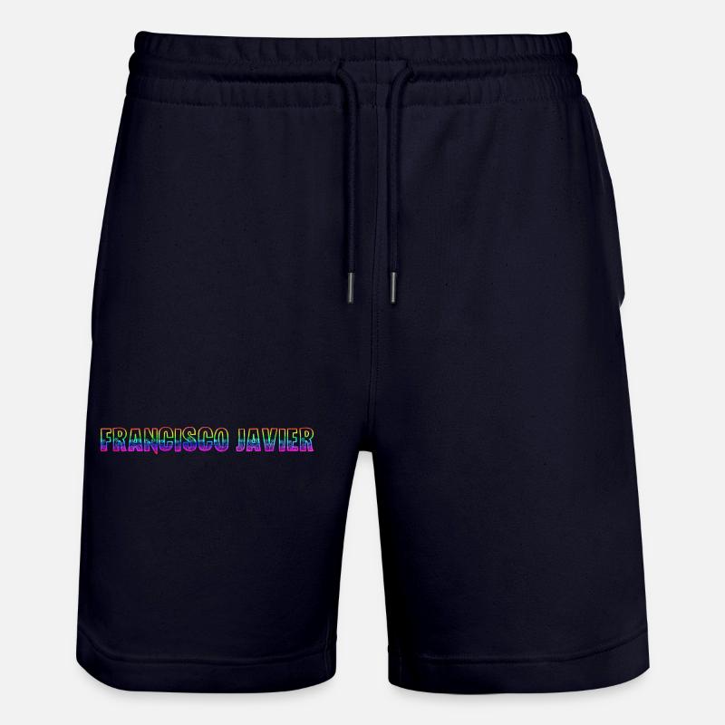 Francisco Javier RS Arc-en-ciel - Short de jogging bio TRAINER Stanley/Stella unisexe - marine foncé
