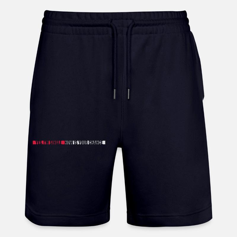 célibataire maintenant votre chance - Short de jogging bio TRAINER Stanley/Stella unisexe - marine foncé