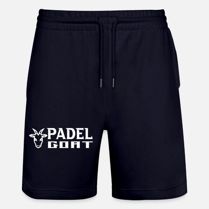 Padel GOAT - Short de jogging bio TRAINER Stanley/Stella unisexe - marine foncé