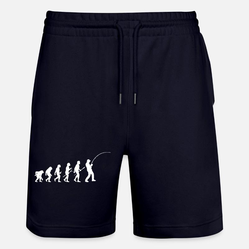 Angler Evolution Angeln - Stanley/Stella Unisex Bio Joggingshorts Trainer  - Dark navy