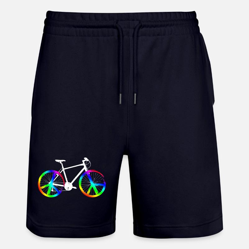 Vélo de la paix - Short de jogging bio TRAINER Stanley/Stella unisexe - marine foncé