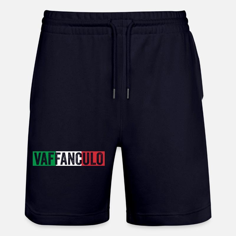 Italie Vaffanculo italien - Short de jogging bio TRAINER Stanley/Stella unisexe - marine foncé