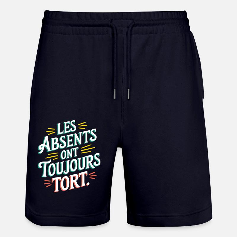 Qui se ressemble s'assemble - Short de jogging bio TRAINER Stanley/Stella unisexe - marine foncé