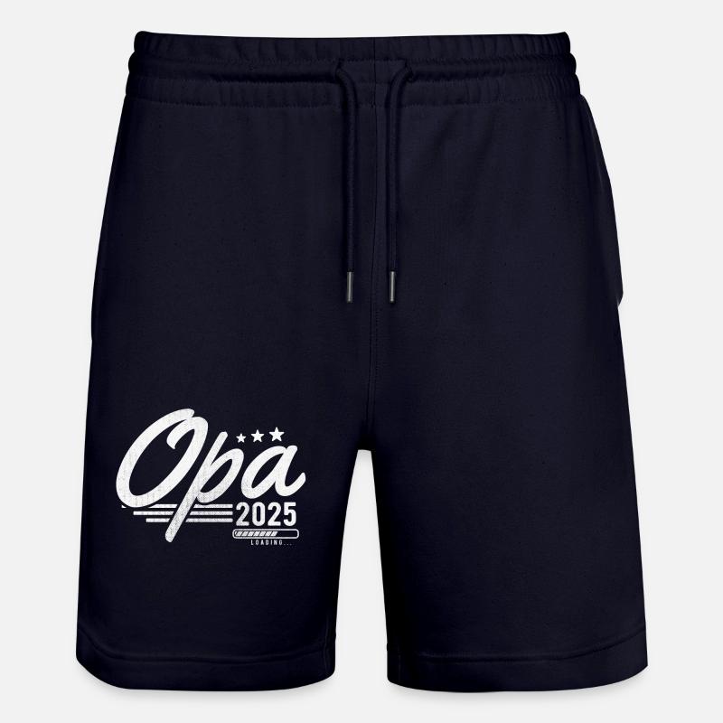 Opa 2025 loading - Stanley/Stella Unisex Bio Joggingshorts Trainer - Dark navy