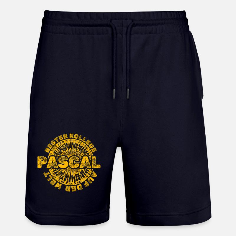 Cadeau pour Pascal - Short de jogging bio TRAINER Stanley/Stella unisexe - marine foncé
