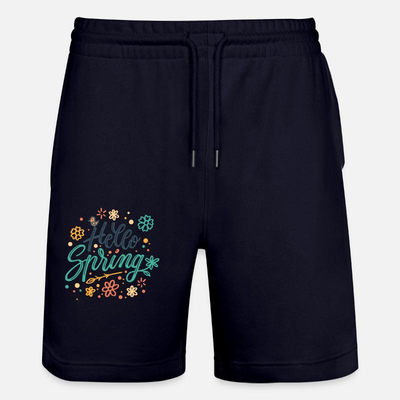 Hello Spring - Short de jogging bio TRAINER Stanley/Stella unisexe - marine foncé