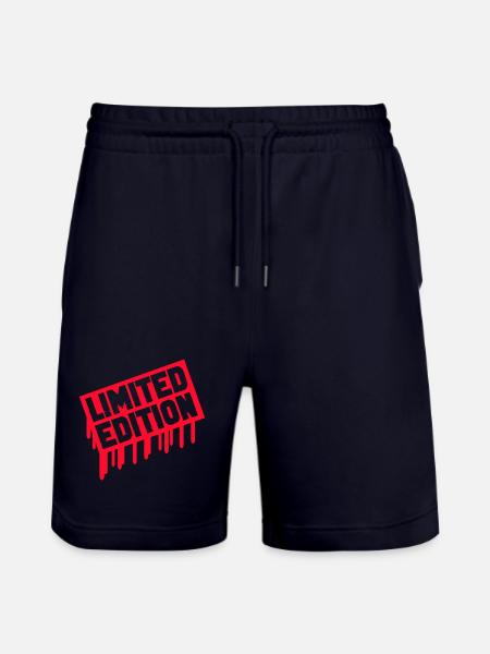 Limited Edition Stamp - Stanley/Stella Trainer Unisex Organic Jogging Shorts - dark navy
