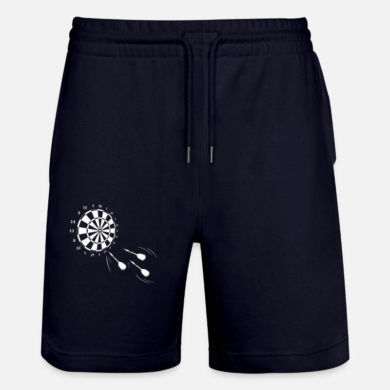 Jeu de fléchettes - Short de jogging bio TRAINER Stanley/Stella unisexe - marine foncé