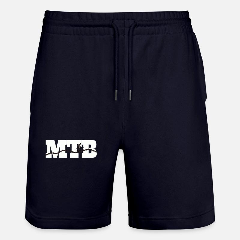 VTT, VTT, vélo, vélo - Short de jogging bio TRAINER Stanley/Stella unisexe - marine foncé