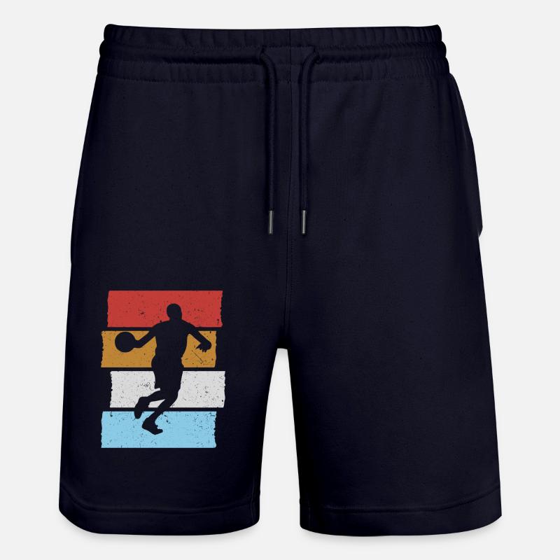 Basketteur Basketteur Sunset - Short de jogging bio TRAINER Stanley/Stella unisexe - marine foncé