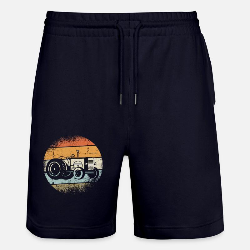 Traktor - Stanley/Stella Unisex Bio Joggingshorts Trainer - Dark navy