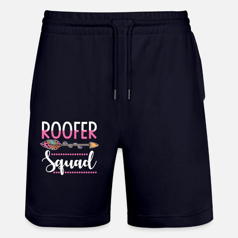 Dachdeckerin - Stanley/Stella Unisex Bio Joggingshorts Trainer  - Dark navy