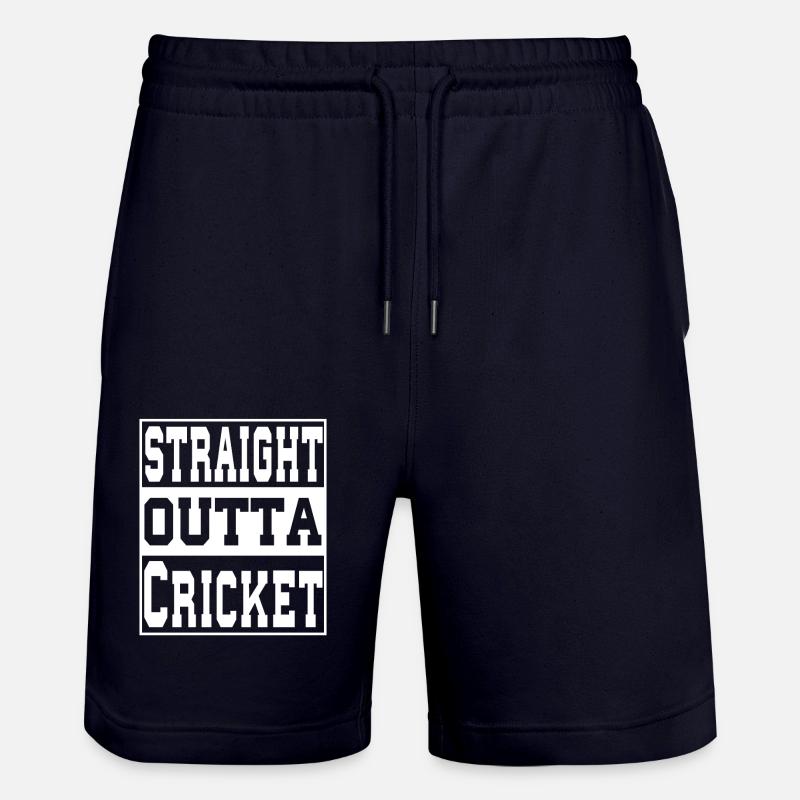 Cricket disant drôle - Short de jogging bio TRAINER Stanley/Stella unisexe - marine foncé