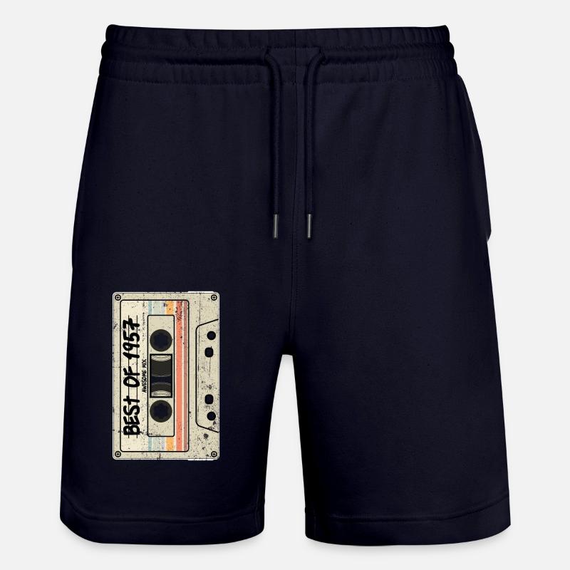 Le meilleur de 1957 - Short de jogging bio TRAINER Stanley/Stella unisexe - marine foncé