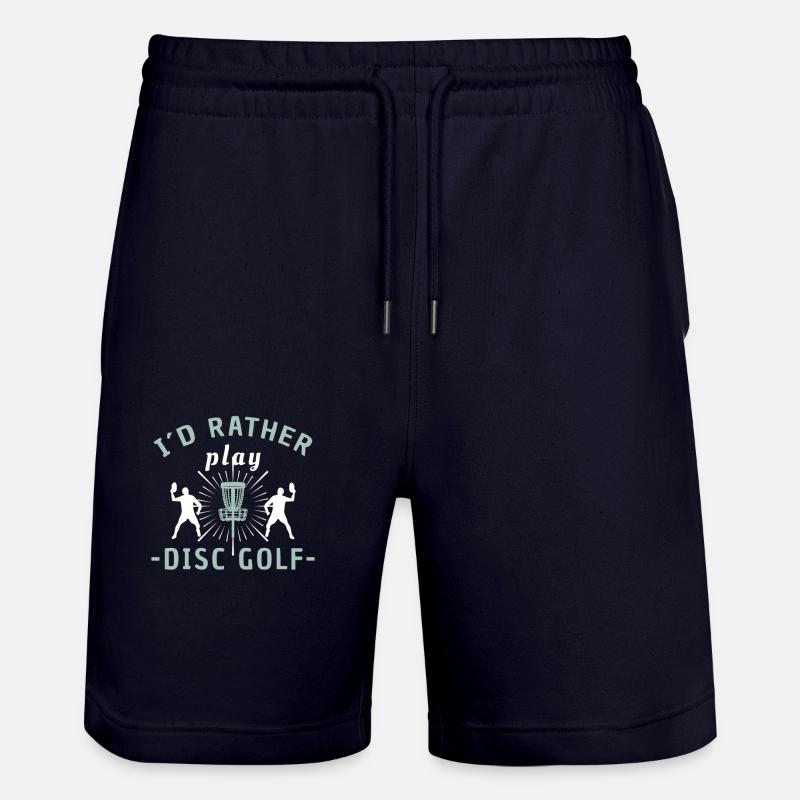 Disc Golf Disc Golf Player - Stanley/Stella Unisex Bio Joggingshorts Trainer  - Dark navy