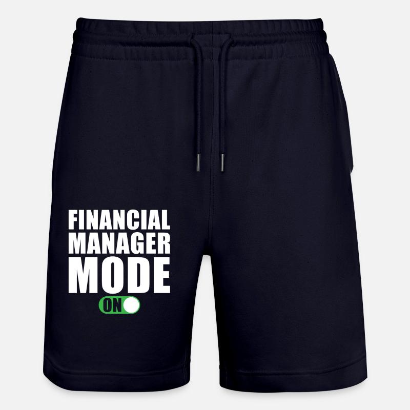 Mode Gestionnaire financier activé - Short de jogging bio TRAINER Stanley/Stella unisexe - marine foncé
