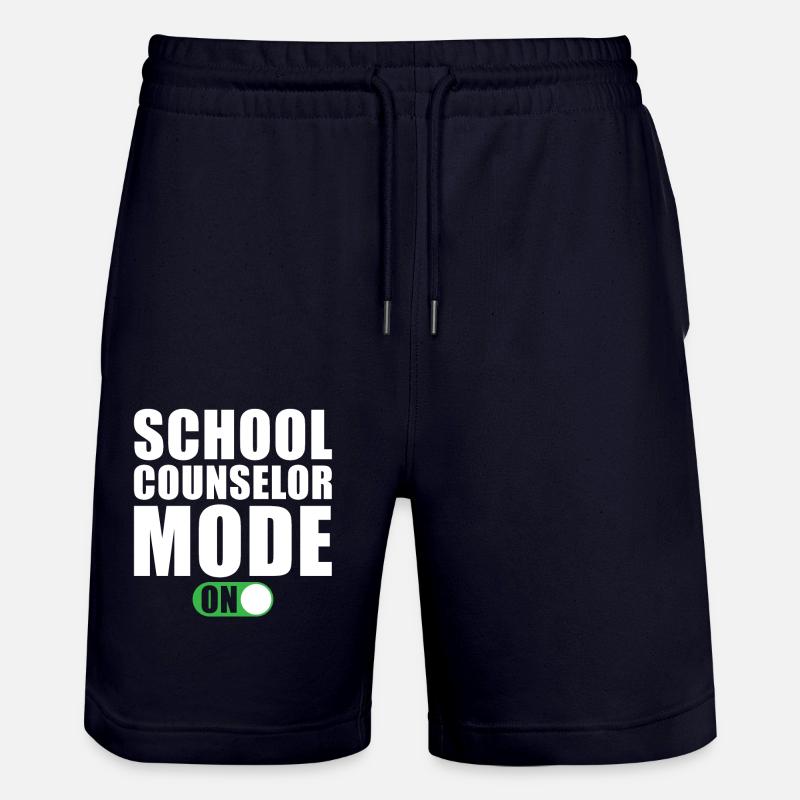 Mode Conseiller scolaire activé - Short de jogging bio TRAINER Stanley/Stella unisexe - marine foncé