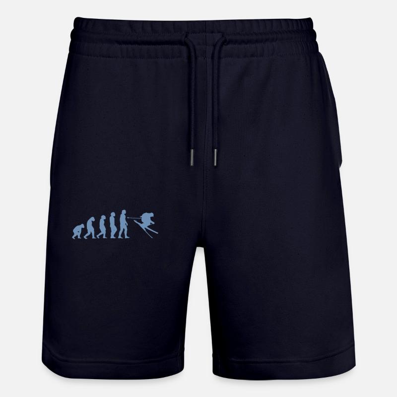 T-shirt Ski Evolution - Short de jogging bio TRAINER Stanley/Stella unisexe - marine foncé