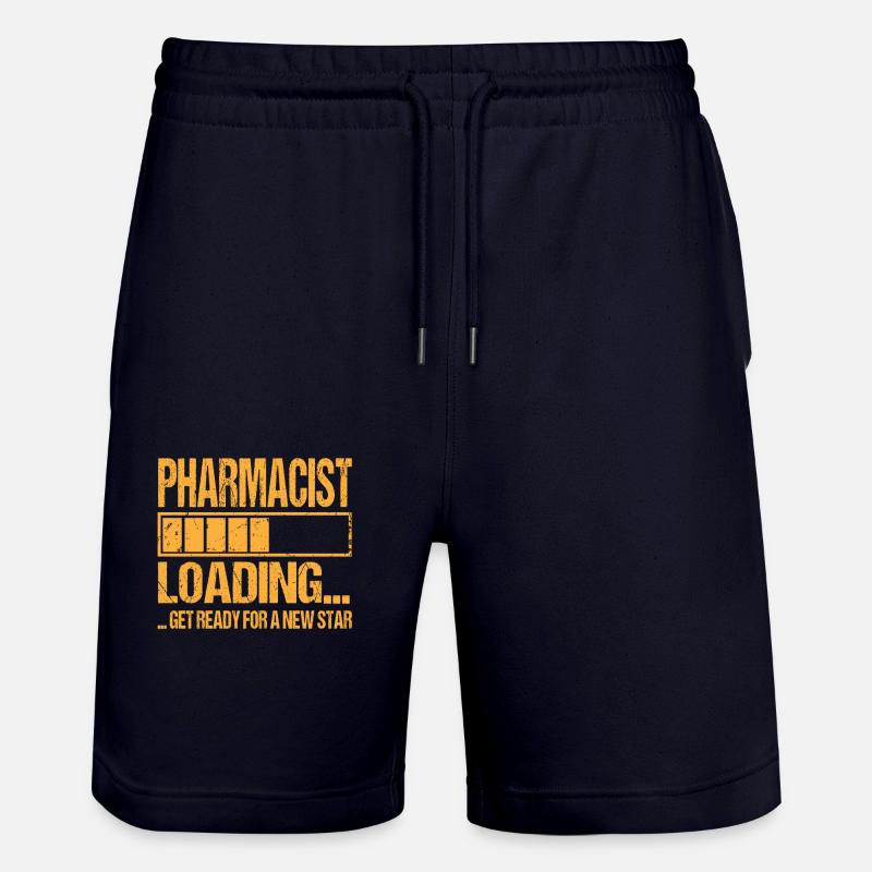Apotheker loading - Stanley/Stella Unisex Bio Joggingshorts Trainer  - Dark navy