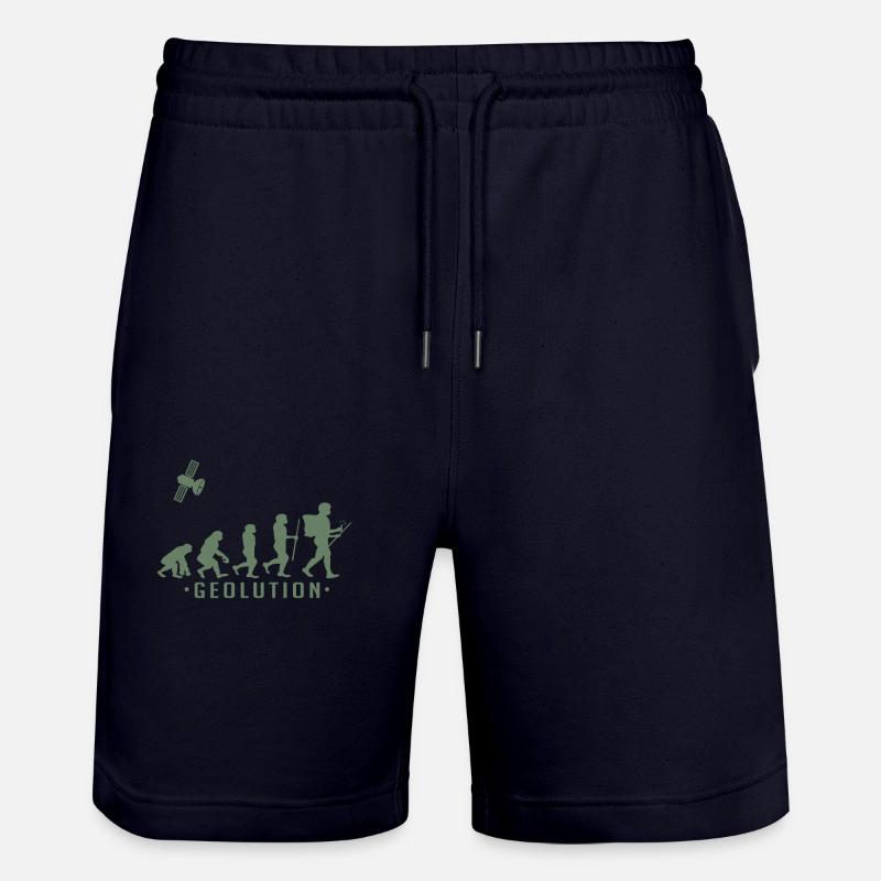 Geocaching evolution Chemise Geolution - Short de jogging bio TRAINER Stanley/Stella unisexe - marine foncé