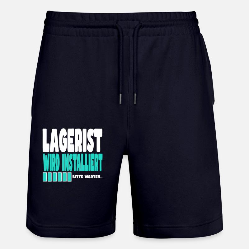 Lagerist wird installiert - Stanley/Stella Unisex Bio Joggingshorts Trainer  - Dark navy