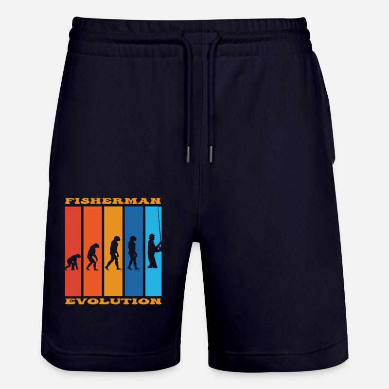 Angler Evolution - Stanley/Stella Unisex Bio Joggingshorts Trainer  - Dark navy