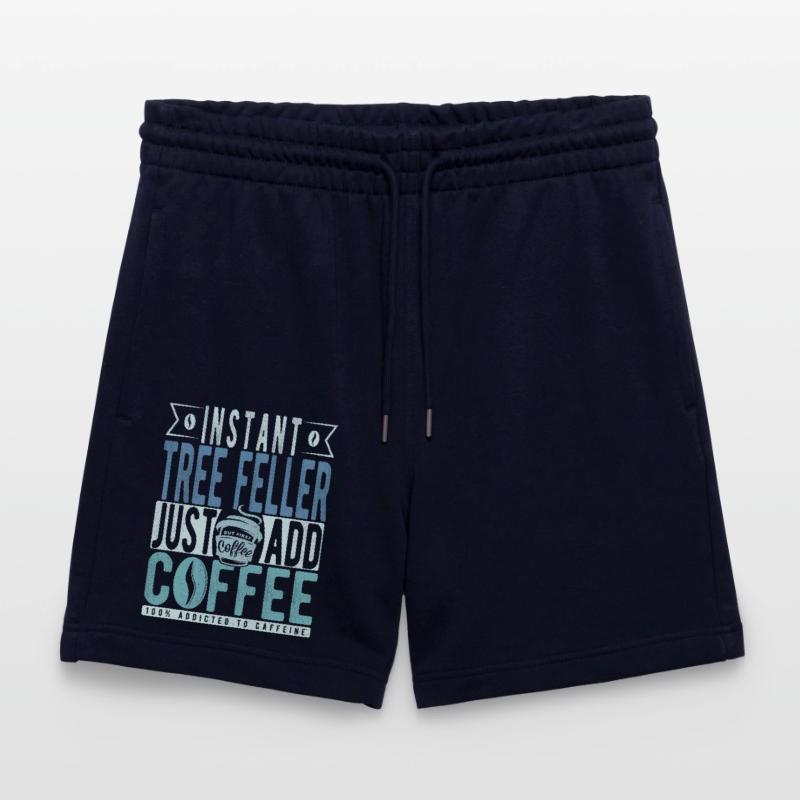 Baum Faller coffee saying Stanley/Stella Trainer Unisex Organic Jogging Shorts