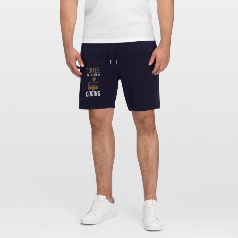 Coder Coffee Le carburant de mon codage Short de jogging bio TRAINER Stanley/Stella unisexe