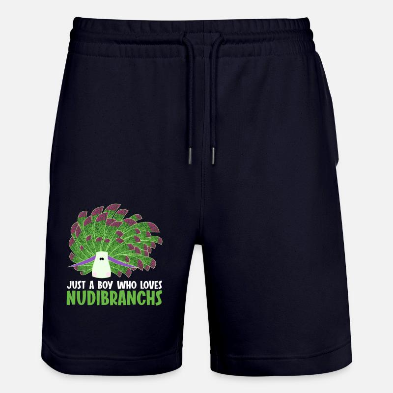 Nudibranches nudibranches - Short de jogging bio TRAINER Stanley/Stella unisexe - marine foncé