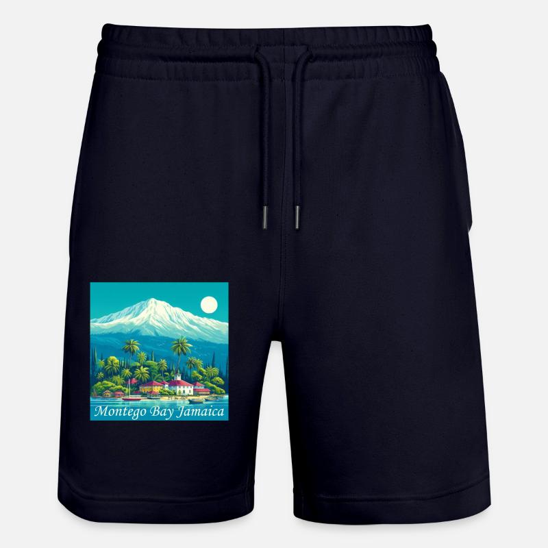 L’expérience de Montego Bay : l’ultime - Short de jogging bio TRAINER Stanley/Stella unisexe - marine foncé