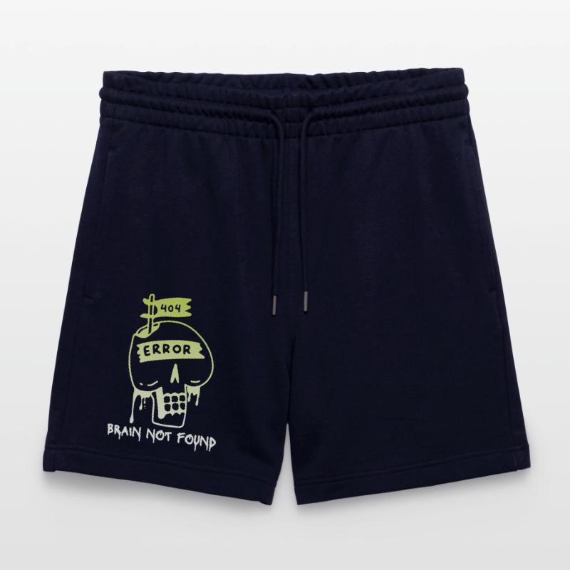 404-html error, Computer Nerd, No-Brain Spruch Stanley/Stella Unisex Bio Joggingshorts Trainer 