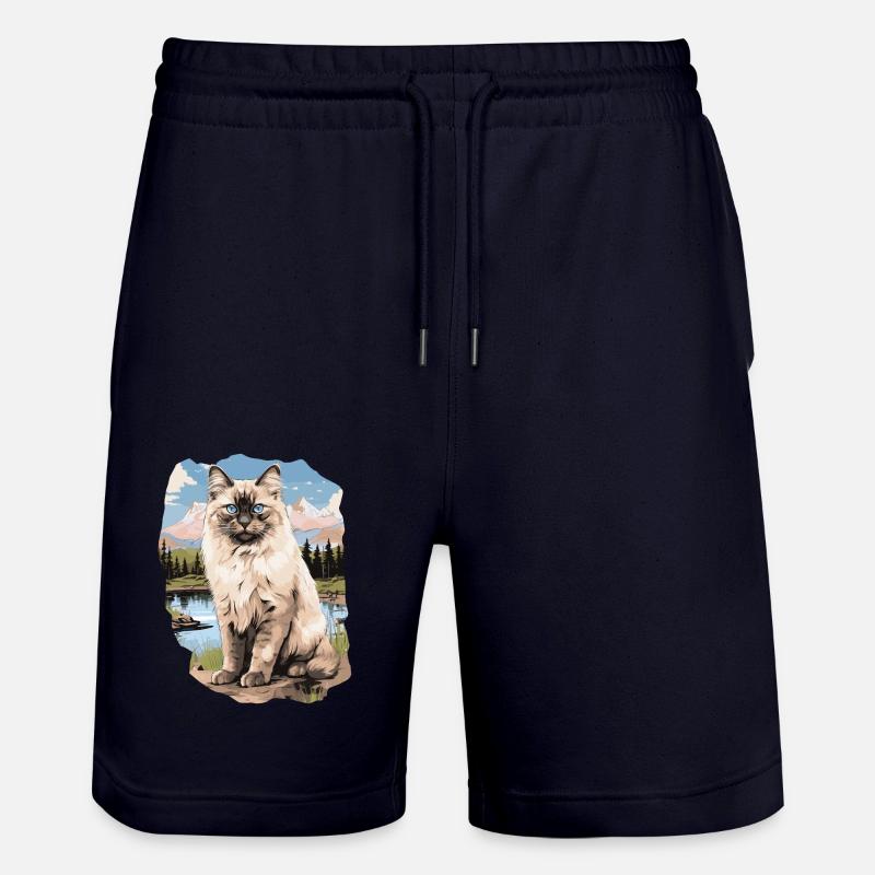 Poupée de chiffon - Short de jogging bio TRAINER Stanley/Stella unisexe - marine foncé