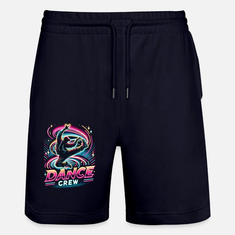 Breakdance Dance Crew - Stanley/Stella Trainer Unisex Organic Jogging Shorts - dark navy
