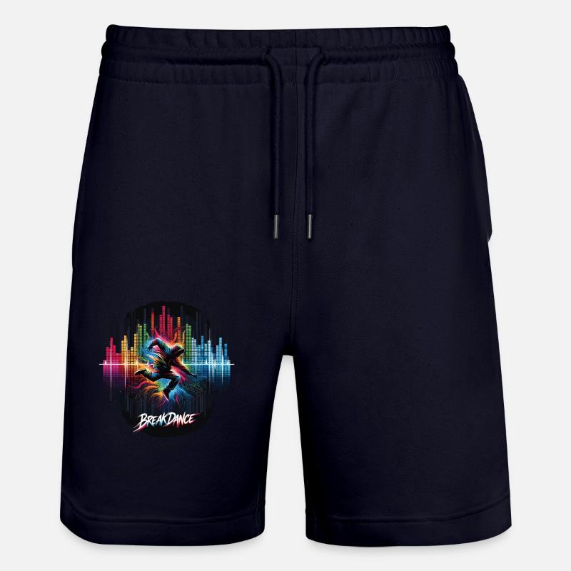 Breakdance Breakdancer Breakdance Enfants - Short de jogging bio TRAINER Stanley/Stella unisexe - marine foncé
