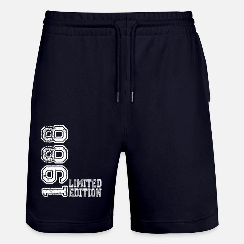 Édition limitée 1988 - Short de jogging bio TRAINER Stanley/Stella unisexe - marine foncé