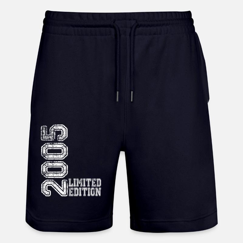 Édition limitée 2005 - Short de jogging bio TRAINER Stanley/Stella unisexe - marine foncé