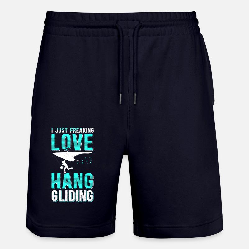Deltaplane Deltaplane Deltaplane Cadeau - Short de jogging bio TRAINER Stanley/Stella unisexe - marine foncé