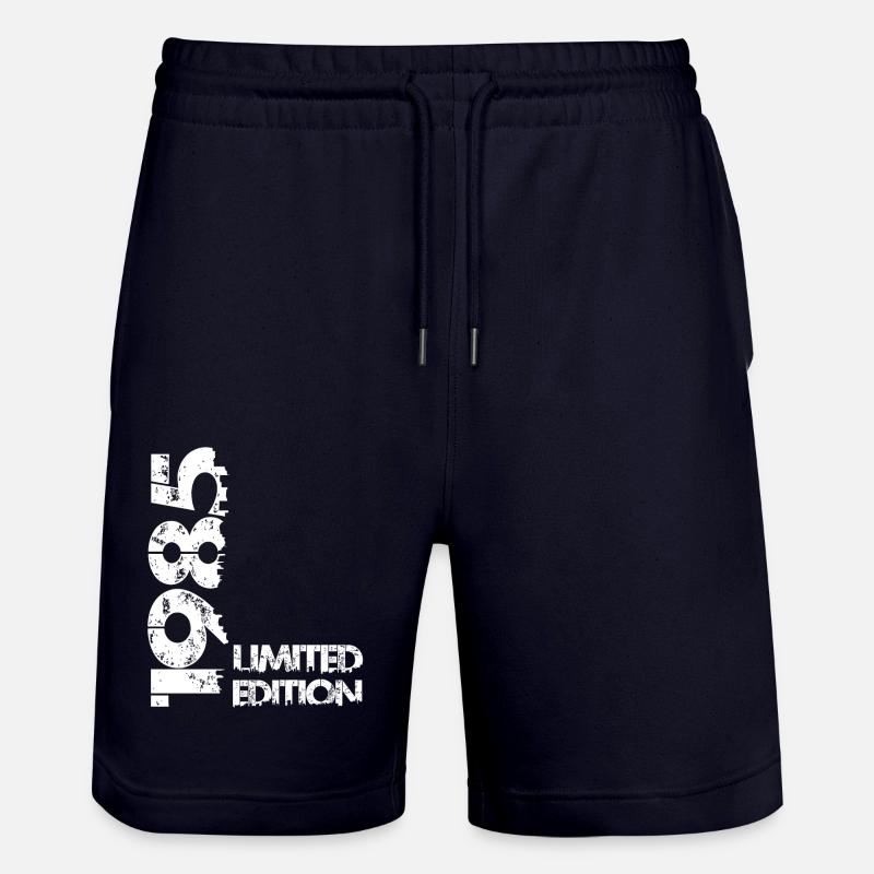 Édition limitée 1985 - Short de jogging bio TRAINER Stanley/Stella unisexe - marine foncé