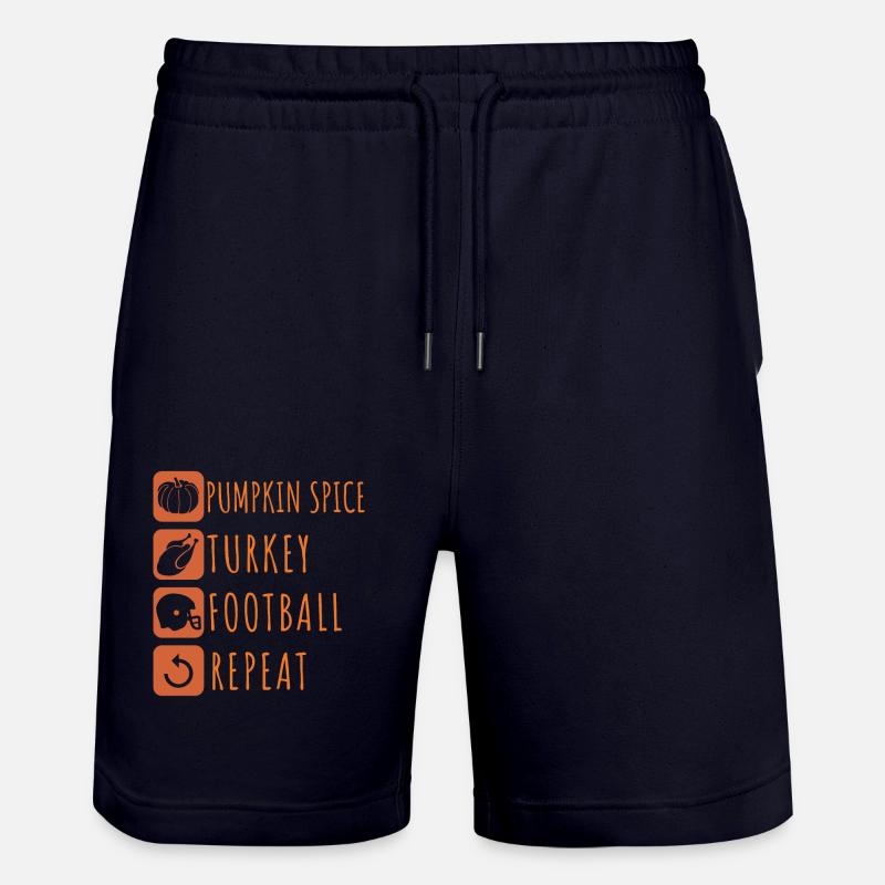 Cycle des fêtes automnales - Short de jogging bio TRAINER Stanley/Stella unisexe - marine foncé