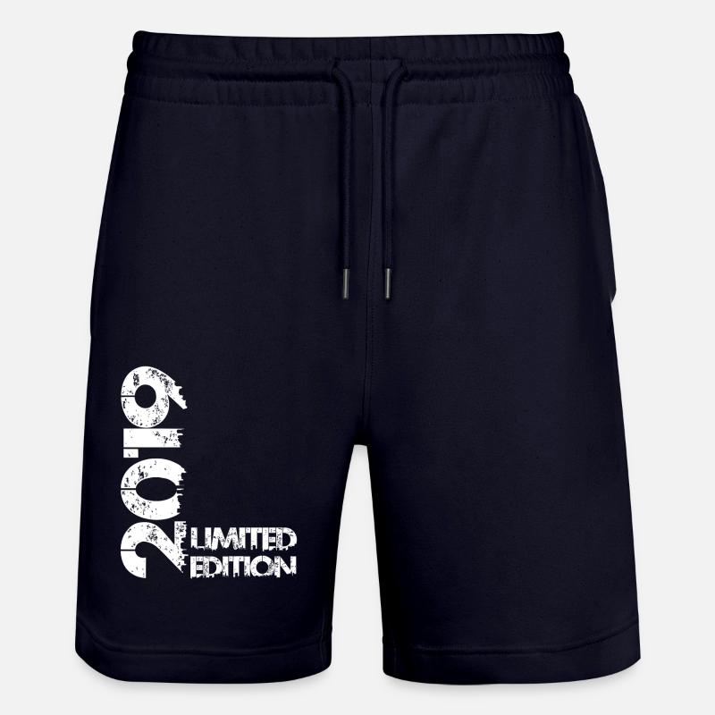 Édition limitée 2019 - Short de jogging bio TRAINER Stanley/Stella unisexe - marine foncé