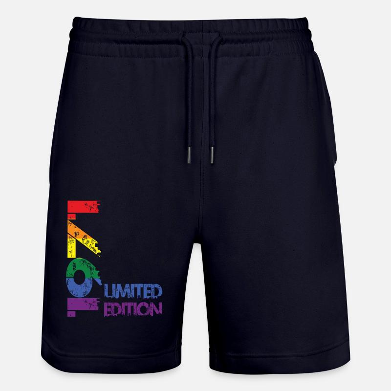 Édition limitée 1971 - Short de jogging bio TRAINER Stanley/Stella unisexe - marine foncé
